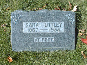 [Headstone, St James Cemetery, Elmira]